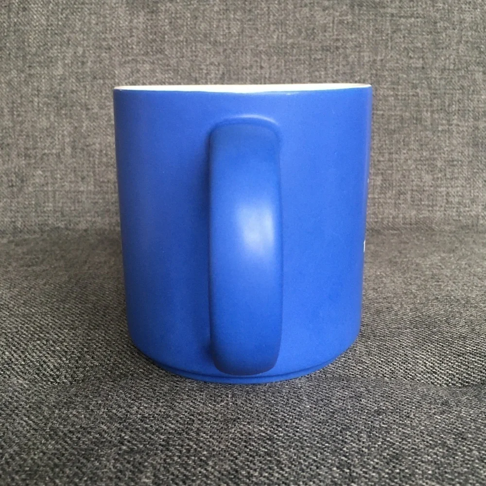 Taurus Astrology Coffee / Tea Mug, Blue, White, 16 oz